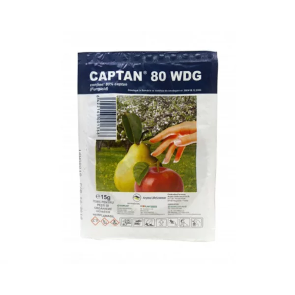 Fungicid Captan 80 WDG