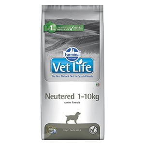 Vet Life Natural Diet Dog Neutered 1-10kg 10 kg