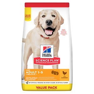 Hill's SP Canine Adult Light Large Breed Chicken 18 kg Value Pack
