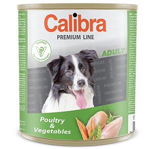 Calibra Premium Adult Poultry and Vegetables 800 g