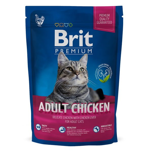Brit Premium Cat Adult Chicken 800 g