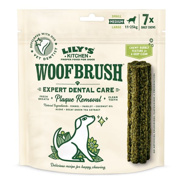 Lily's Kitchen Dog EU Woofbrush Dental Care Medium 7 pack 196 g