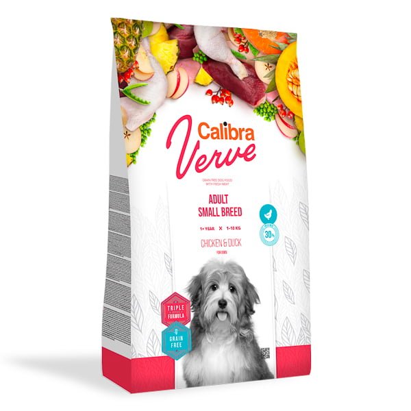Calibra Dog Verve GF Adult Small Chicken and Duck 6 kg