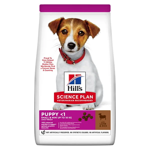 Hill's SP Canine Puppy Small and Mini Lamb and Rice 1.5 kg