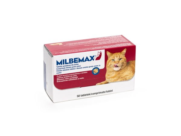Milbemax 16/40mg cats 5x10 tab