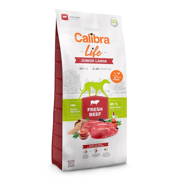 Calibra Dog Life Junior Large Fresh Beef 2.5 kg